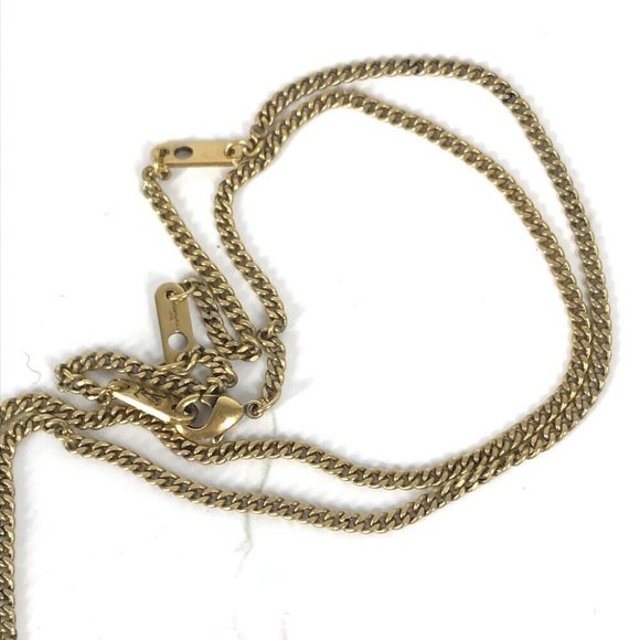 LOUIS VUITTON M68903 coral motif LV initial coral Accessories chain Necklace - Picture 9 of 16